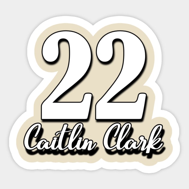 Caitlin Clark Sticker by Light Up Glow 